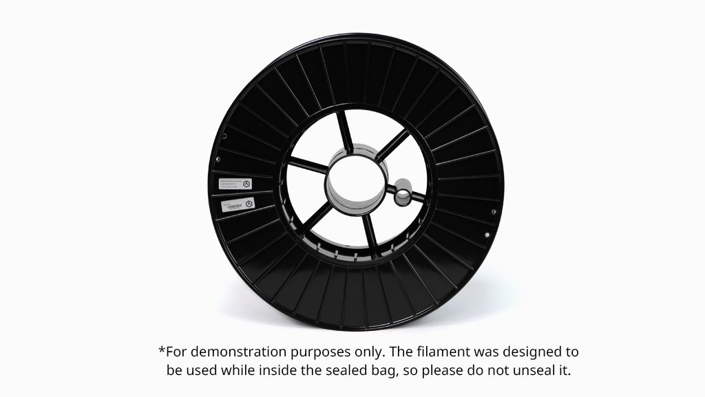 Raise3D Hyper Speed ABS Filament (2.5kg)-Black-01