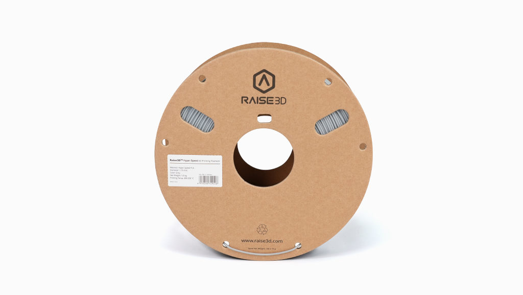 Raise3D-Hyper-Speed-PLA-Filament-Grey - 2