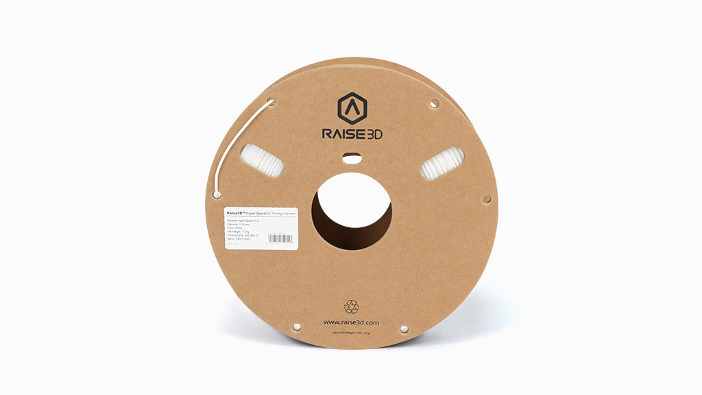 Raise3D-Hyper-Speed-PLA-Filament-White - 2